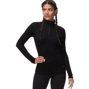 Smartwool Merino 250 Women’s Base Layer Size Small Black 1/4 zip EUC $120